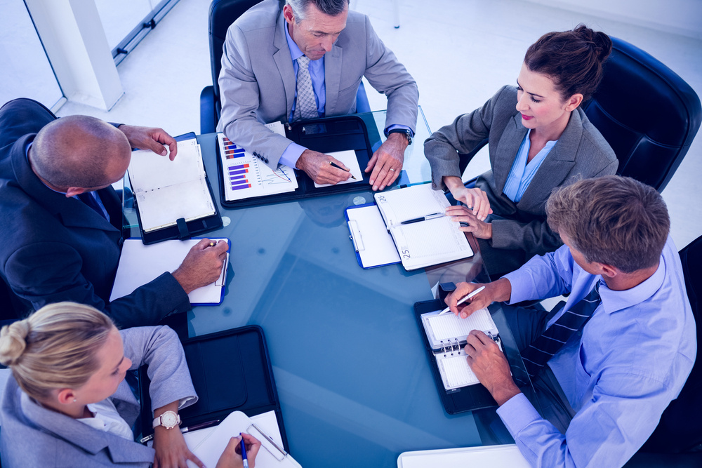 Business team having a meeting in the office